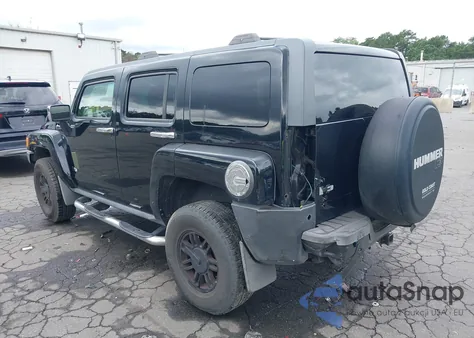 2009 Hummer H3 Suv z USA, uszkodzony, nr VIN 5GTEN13E898101752
